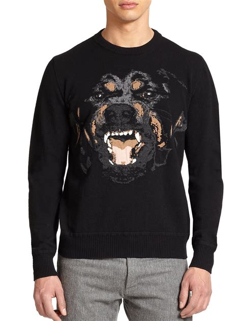 givenchy rottweiler sweater|givenchy rottweiler shirt price.